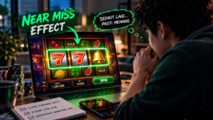 Near Miss Effect Judi Online: Mengapa Hampir Menang Bikin Ketagihan?